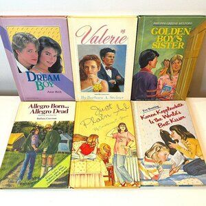 Set of Six Vintage Especially for Girls Hardcover Books 1981 - 1987